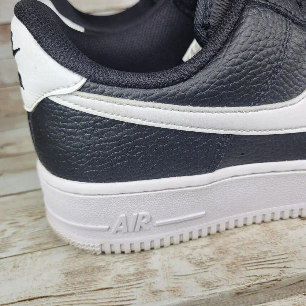 Nike Air Force 1 LV Men's size 9 Black White low top Athletic Shoes - Picture 3 of 16